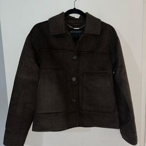 Bernardo Double Face Wool Blend Jacket